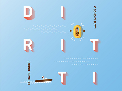 Emergency Diritti 2014 calendar emergency illustration