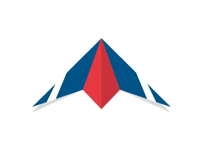 Kite Logo delta kite logo