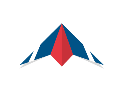 Kite Logo delta kite logo