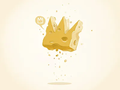 Say Cheese apple cheese crown dimitrov erase georgi illustration king love say you
