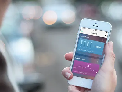 Analysis analysis app design infographics ios7 iphone app ui widgets