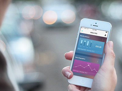 Analysis analysis app design infographics ios7 iphone app ui widgets