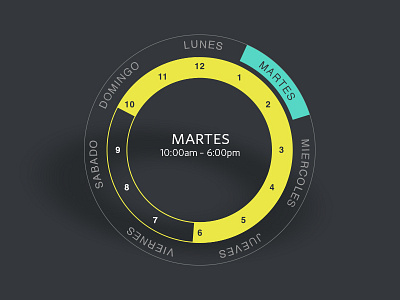 Sprinkler Timer Concept - ...or other types of timers clock infographic interactive timer ui