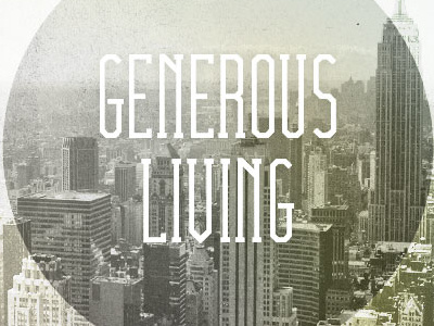 Generous Living art generous graphic series