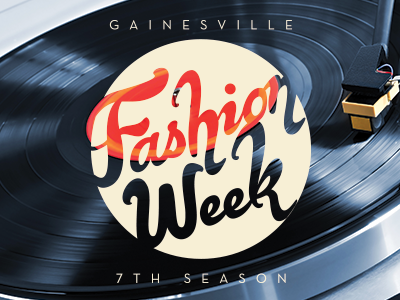 Gainesville Fashion Week 2014 Logo fashion gainesville logo music text