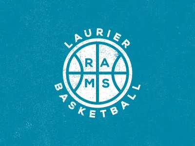 RAMS Quartet basketball logo retro sports