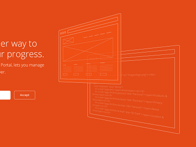 Splash Screen Login clean design flat icon interface orange ui uiux user ux wireframe