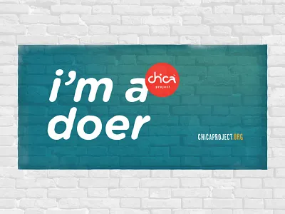 i'm a doer branding gotham rounded messaging