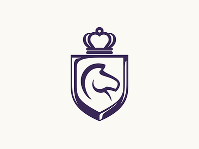Knight and Shield icon logo mark