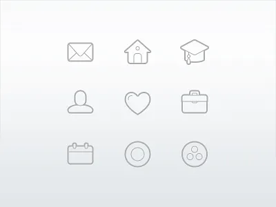 Cricle / Custom Icons android circle icon ios7 iphone