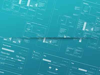 Blueprint blueprint design plan planning ui ux web wireframe