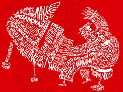 Poster concept for Don Chento Jazz 2011 adno art family don chento jazz kaliningrad piano poster russia