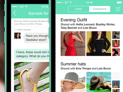 Shop Chat chat green ios7 shopchat