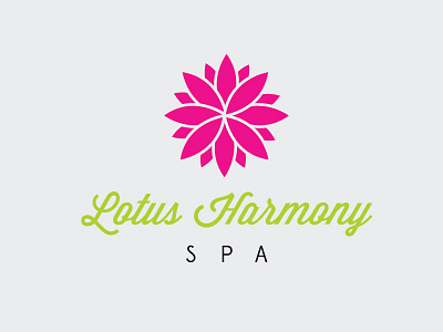 Lotus Harmony Logo Design branding creative design logo