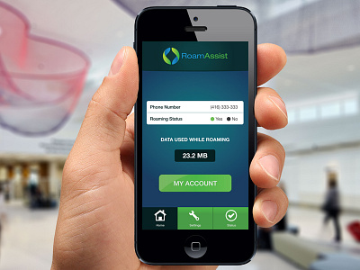 RoamAssist App UI Design app design creative creative direction design product design ui