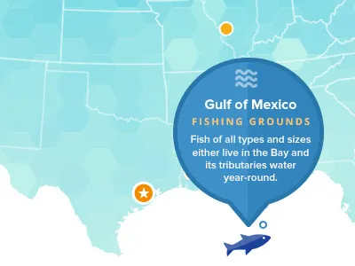 US Map hover state interactive map texture