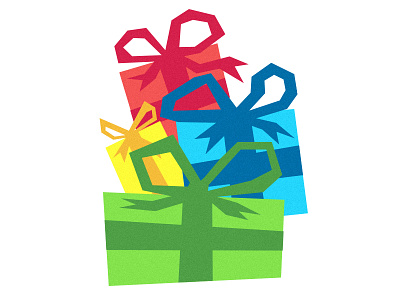 Presents christmas gift illustration presents