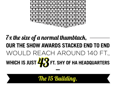 Awards at Hunt Adkins data huntadkins infograph typography