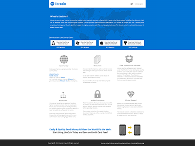 Litecoin Redo Sm litecoin mockup redesign website
