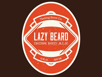 Lazy Beard Irish Red v1 beer deming homebrew label moonshiner sentinel