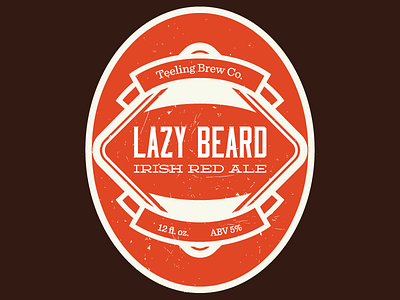 Lazy Beard Irish Red v1 beer deming homebrew label moonshiner sentinel