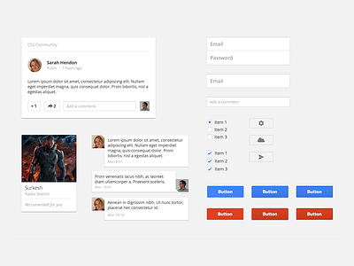 Google UI forms google kit ui