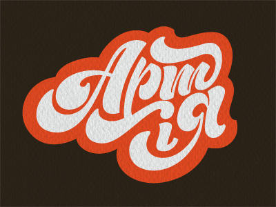 Art i Ya calligraphy cyrillic handmade handwriting lettering letters logo