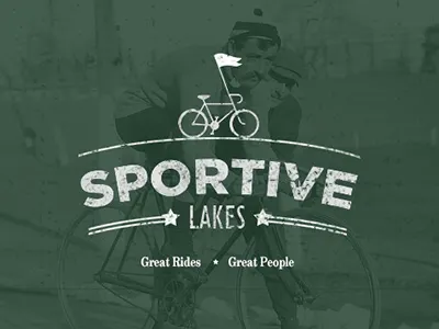 Sportive badge logo type vintage