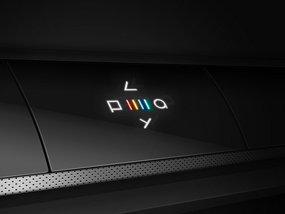 Playstation 4 clean colorful four gaming idea logo minimal playstation 4 redesign simple sony tech