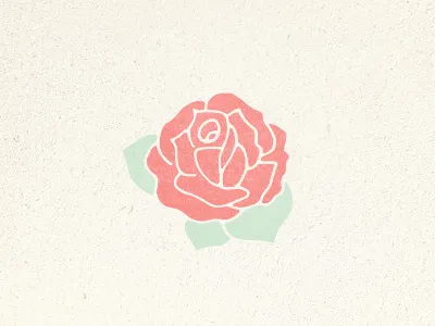 an element from a current project icon illustration rose