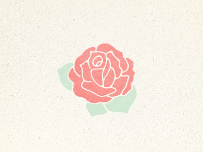 an element from a current project icon illustration rose