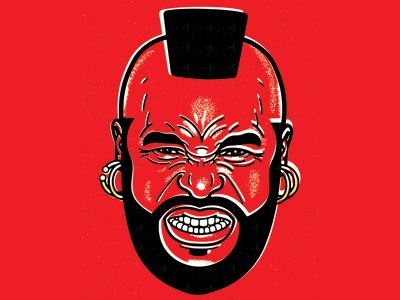 Mr. T 80s fool mohawk mrt pity