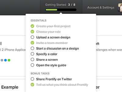 Rally onboarding rally tasks todo welcome