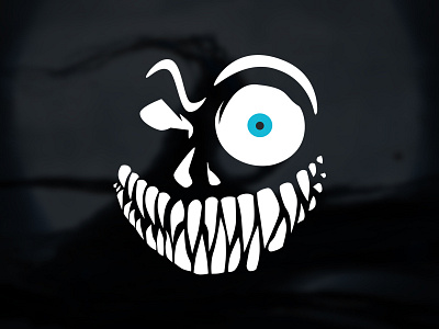 Demon'strate — Ghost Theme Logo blog demon ghost logo skull theme