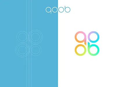 qoob circle colors cube logo