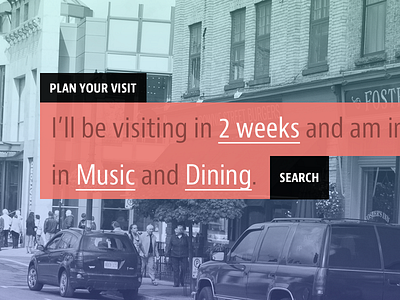 Plan Your Visit banner design plan resim ui visit web