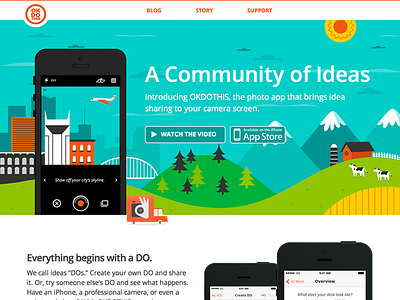 OKDOTHIS Website aloompa app application jeremy cowart nashville okdothis photography ui ux website