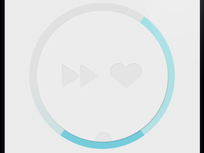 Rdio App Screen app design mobile