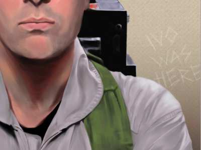 Ray (detail 2) digital illustration ottawa wip