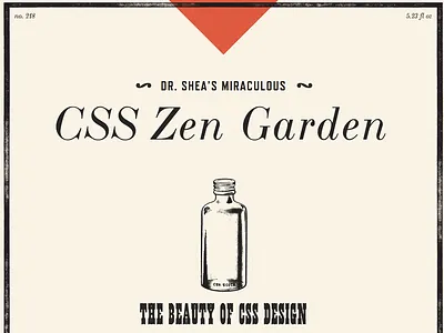 Zen Gardening bodoni css css zen garden french clarendon ornamented typekit webfonts wood type revival
