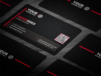 Creative Corporate Business Card 14 business card clean commerce company corporate creative design horizontal modern print ready psd stylish