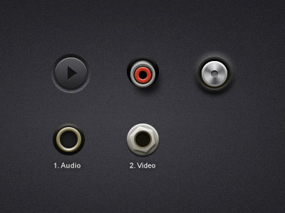 icons 2d button gui icon photoshop ui