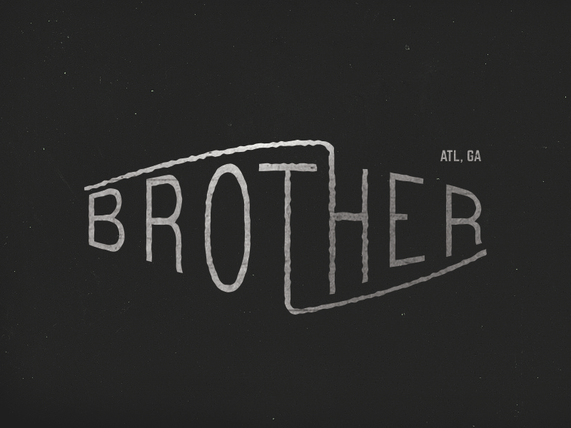Brother Moto atlanta branding gif logo motorcycle vintage