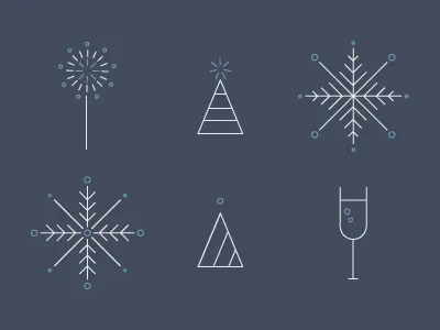 Happy Holidayz celebration champagne holiday joy merry new years party snowflake sparkler sparklers winter wonderland