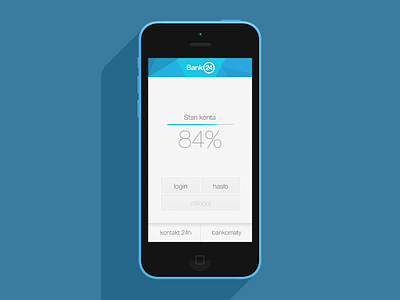 Bank24, mobile banking app app banking interface ios mobile
