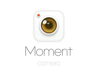 Moment Camera apple camera eye icon ios led moment plastic