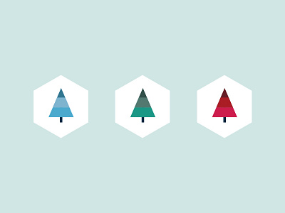 A Room With A View // 2 clean icon iconset tree winter xmas