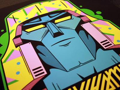 Megatron print 1980s megatron print retro