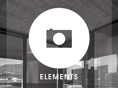 Elements branding bw design logo minimal