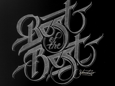 BB 2 bestofthebest hand lettering schmetzer theotherhouse typography